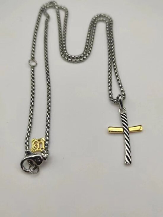 David Yurman Jewelry - David Yurman 925 Silver Necklaces with Original Pouch
